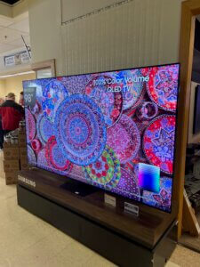 98" Samsung 4K flat panel TV
